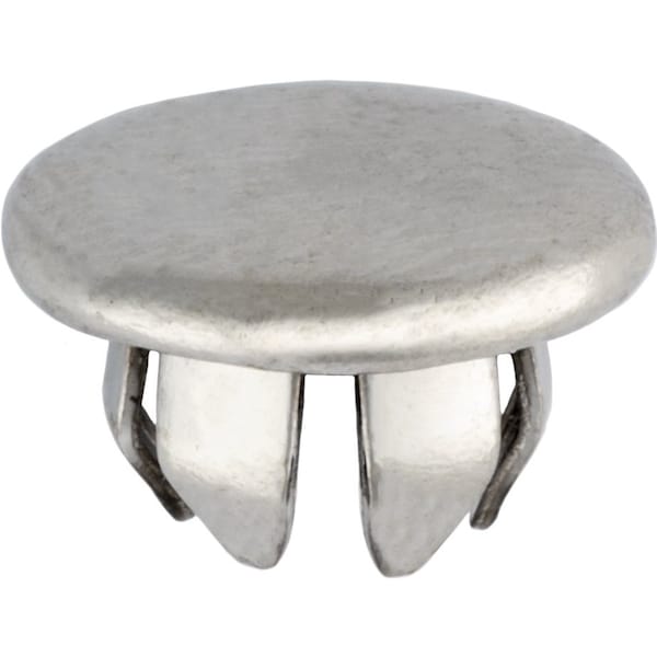 Auveco METAL PLUG BUTTON 1-1/4 HOLE NICKEL PLTD, 10PK 10231 - main